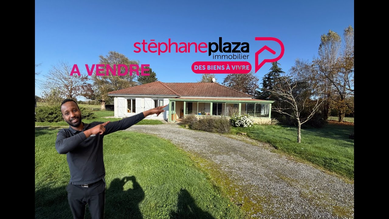 Maison plain-pied environ 2ha de terrain Ahun Creuse