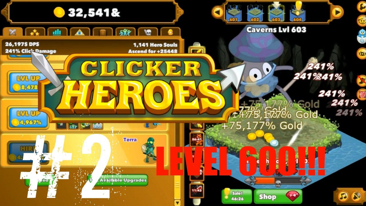 LEVEL 600!! KILLING EVERY MONSTER | Clicker Heroes Part 2