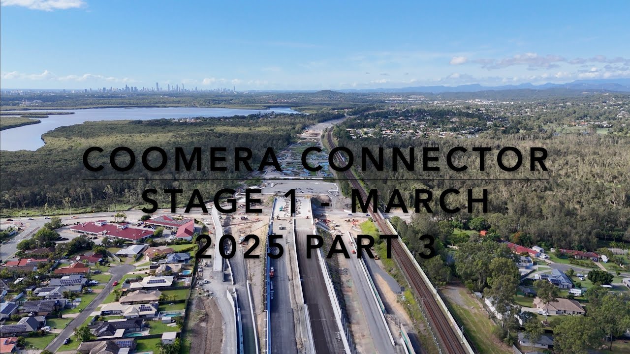 Coomera Connector Stage 1 - March 2025 - Drone 4k Part 3