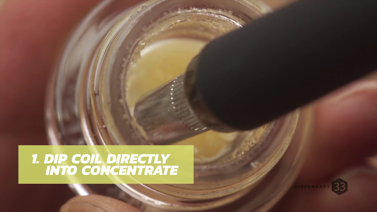 How to use the Terp Pen for 710 concentrates
