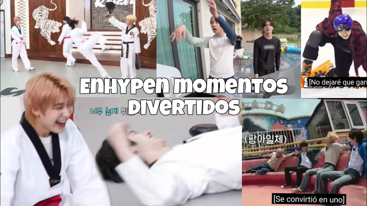 ENHYPEN MOMENTOS DIVERTIDOS SUB ESPAÑOL/ ENHYPEN FUNNY MOMENTS🤪😂/RESUBIDO❣️