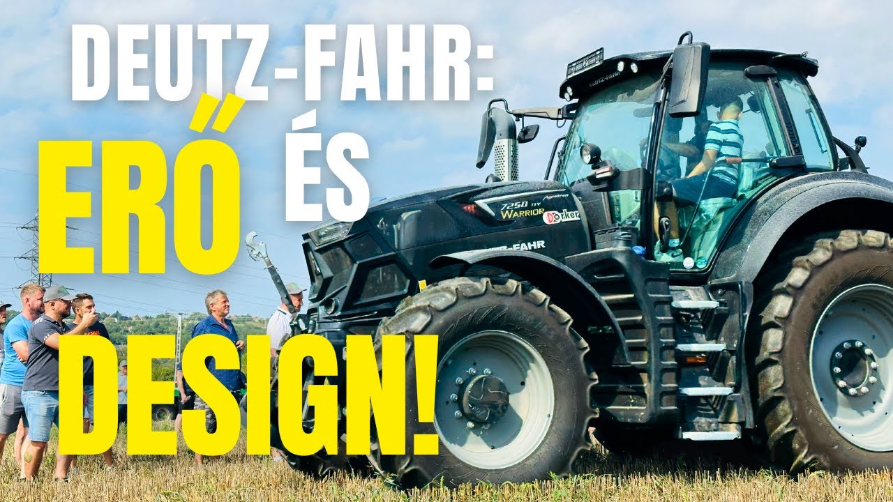 Dorker szántóföldi bemutató: DEUTZ-FAHR + LandStal újdonságok