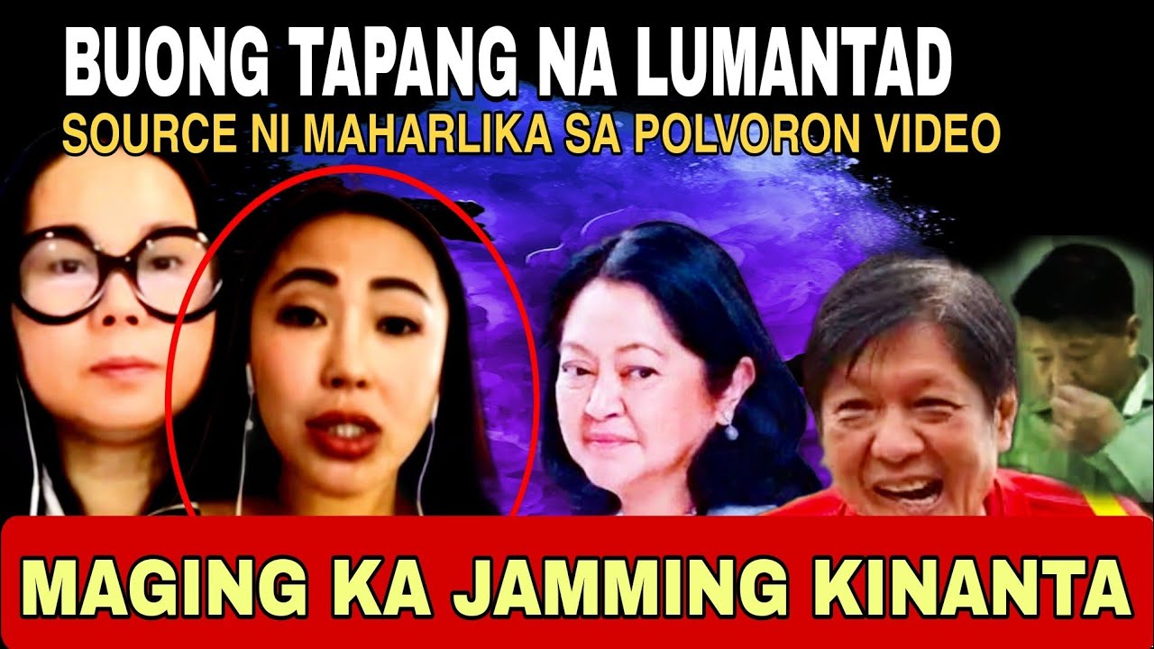 SOURCE NI MAHARLIKA SA POLVORON VIDEO NI BBM LUMANTAD NA.