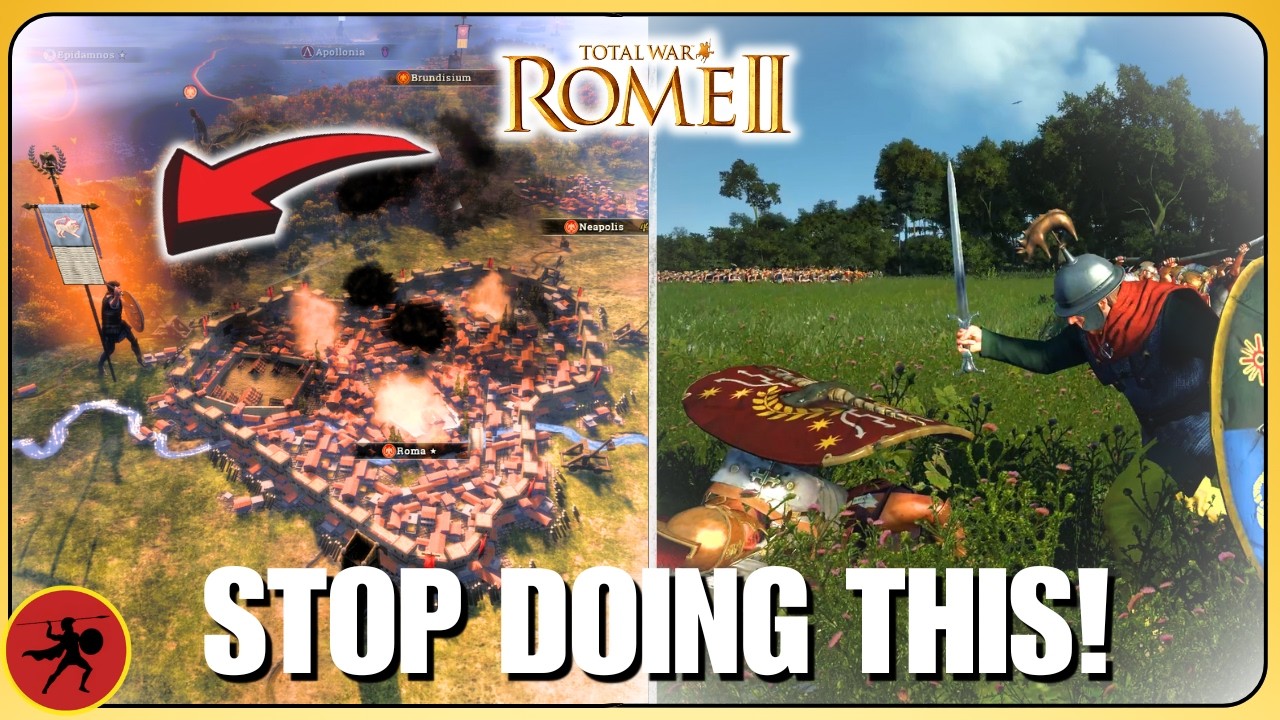 5 Mistakes EVERYONE Makes in Rome 2