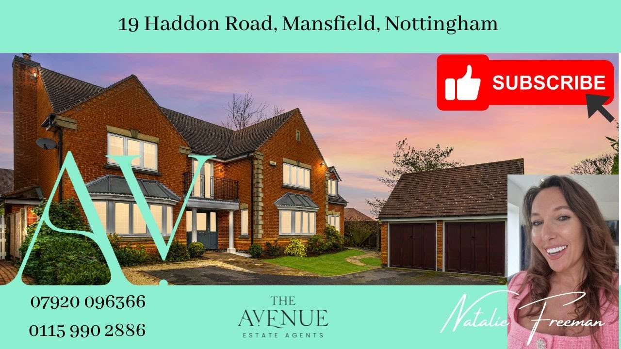 Stunning 6 bedroom detached family home with 5 reception rooms for sale in Nottingham!!