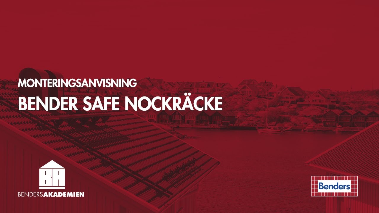 Montering Bender Safe Nockr&auml;cke