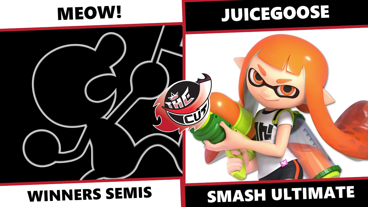 The CUT 200: Winners Semis - meow! (Mr. Game and Watch) Vs. JuiceGoose (Inkling) SSBU