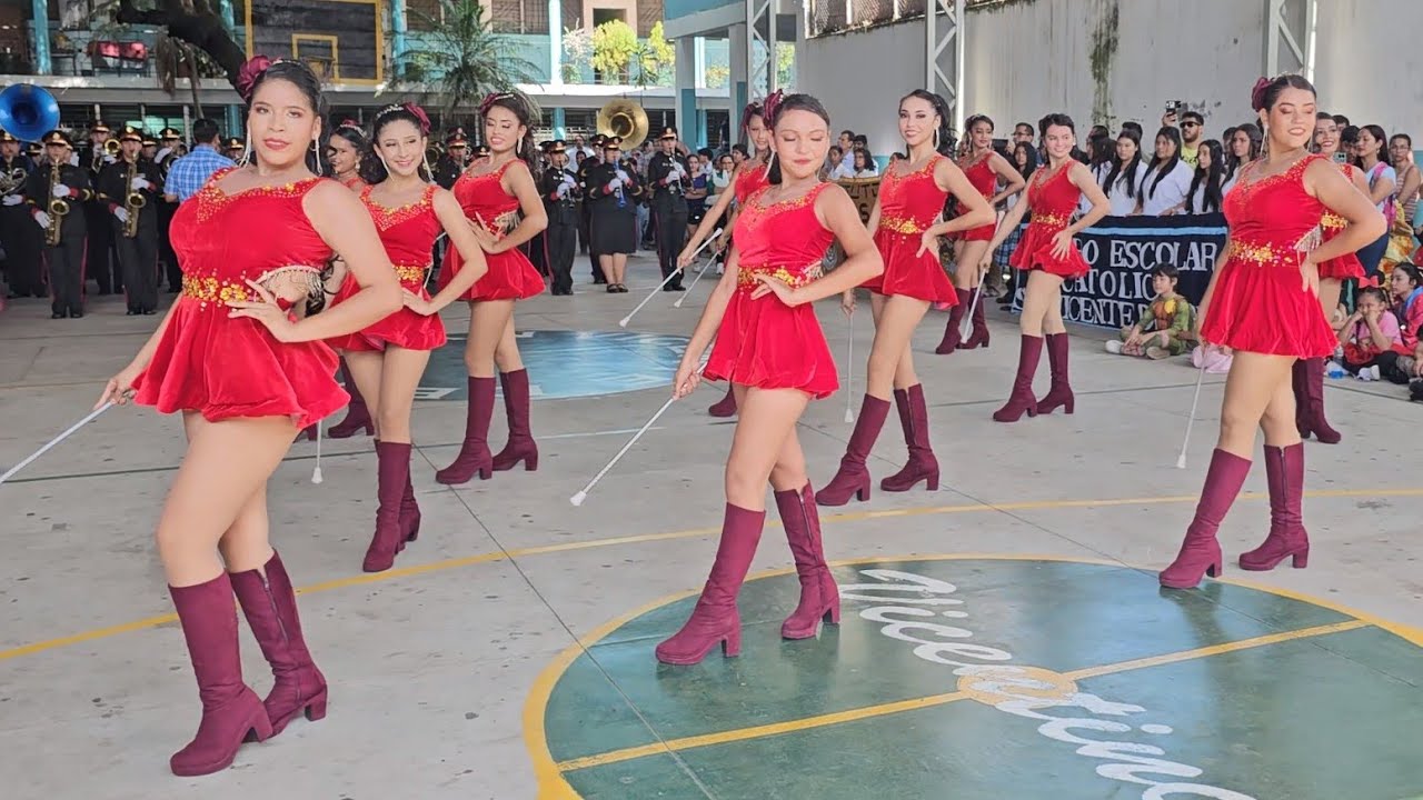 Banda Musical del INSTITUTO NACIONAL THOMAS JEFFERSON en C. E. San Vicente de Paúl de Sonsonate 🥳