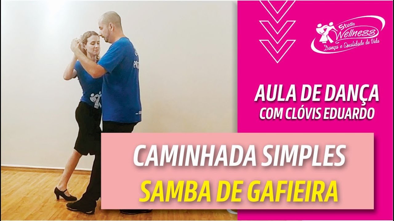 Aula de Dança | CAMINHADA SIMPLES | Samba de Gafieira