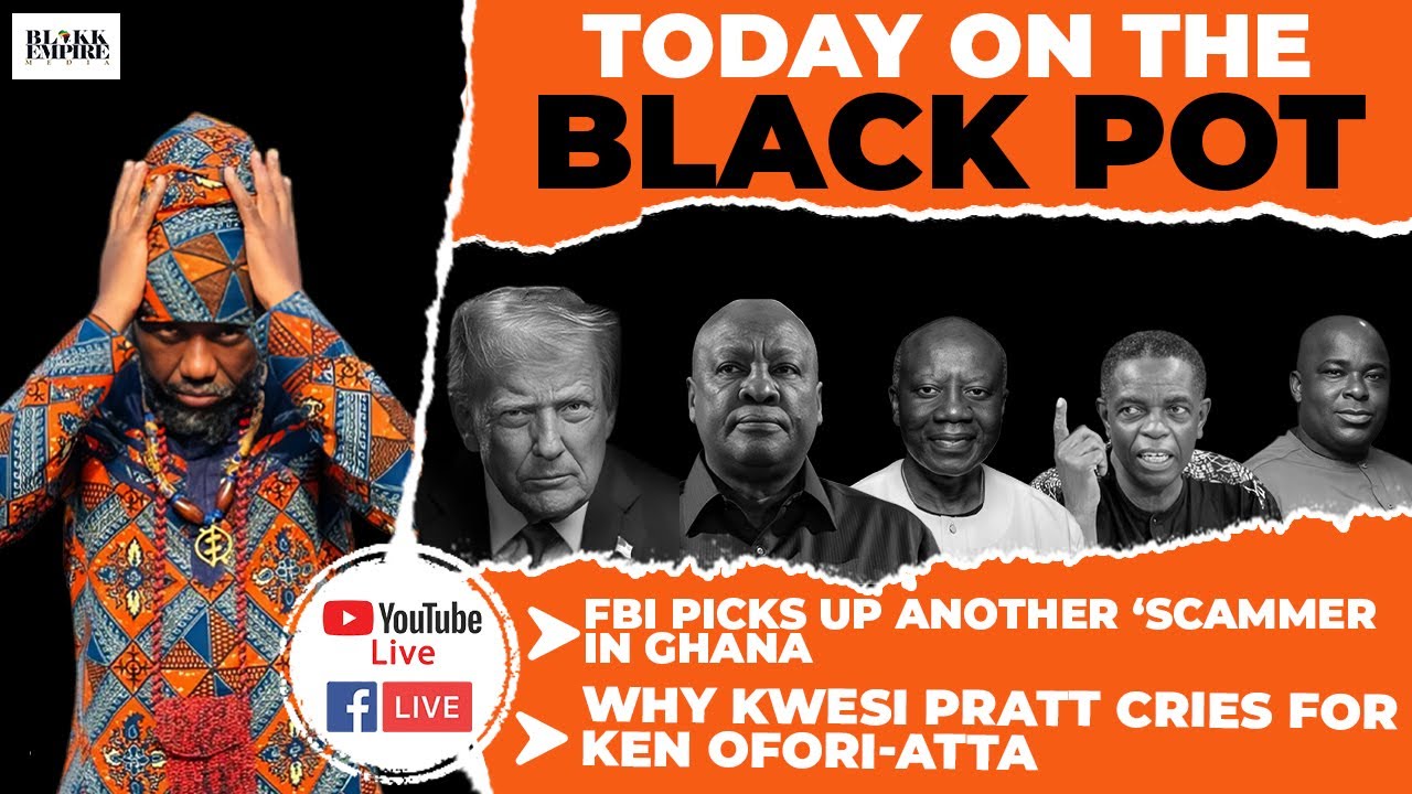 FBI PICKS UP ANOTHER 'SCAMMER' IN GHANA, WHY KWESI PRATT CRIES FOR KEN OFORI-ATTA