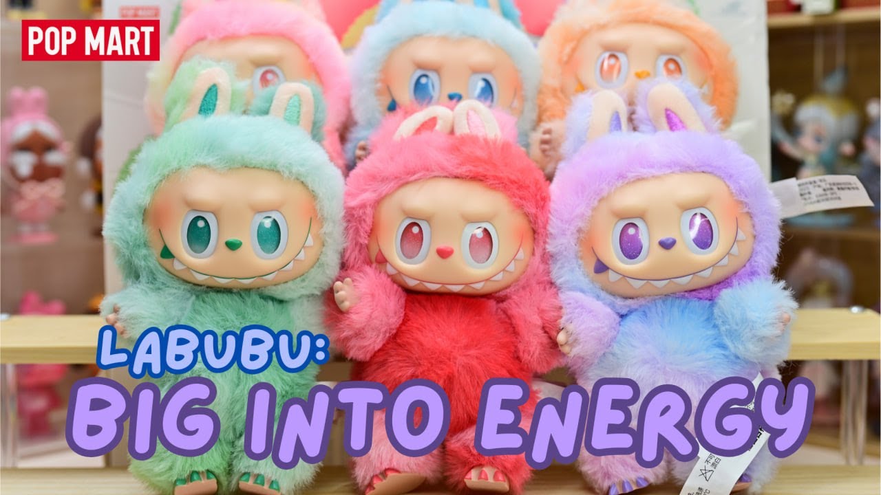 【POP MART】LABUBU: BIG INTO ENERGY | FULL SET UNBOXING (4K)
