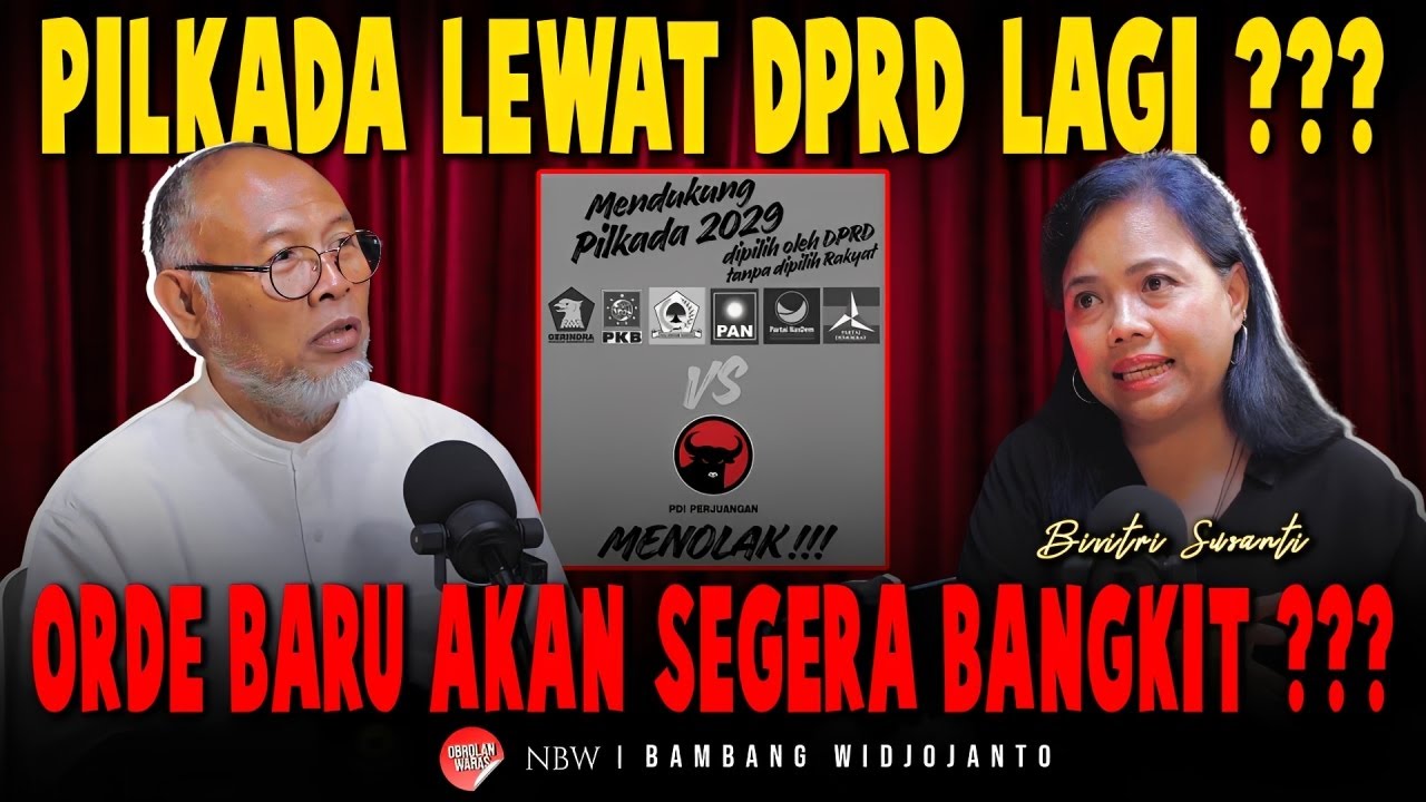 PILKADA LEWAT DPRD LAGI ??? ORDE BARU AKAN SEGERA BANGKIT ???