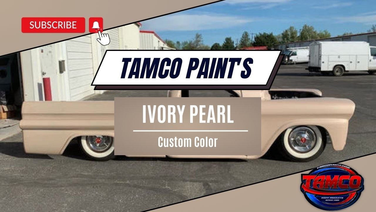 Tamco Paint's Custom Color - Ivory Pearl