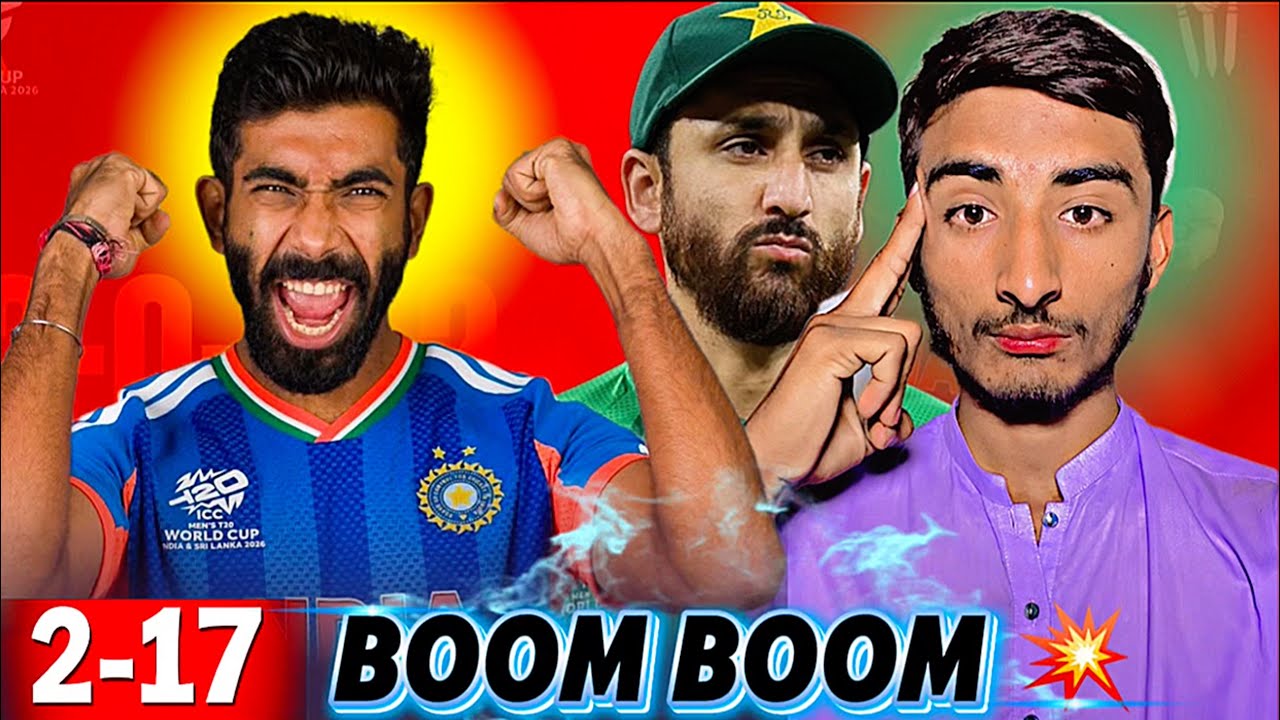 Jasprit Bumrah on fire against Pakistan! | 2-17 in 2 overs 🤯🔥.