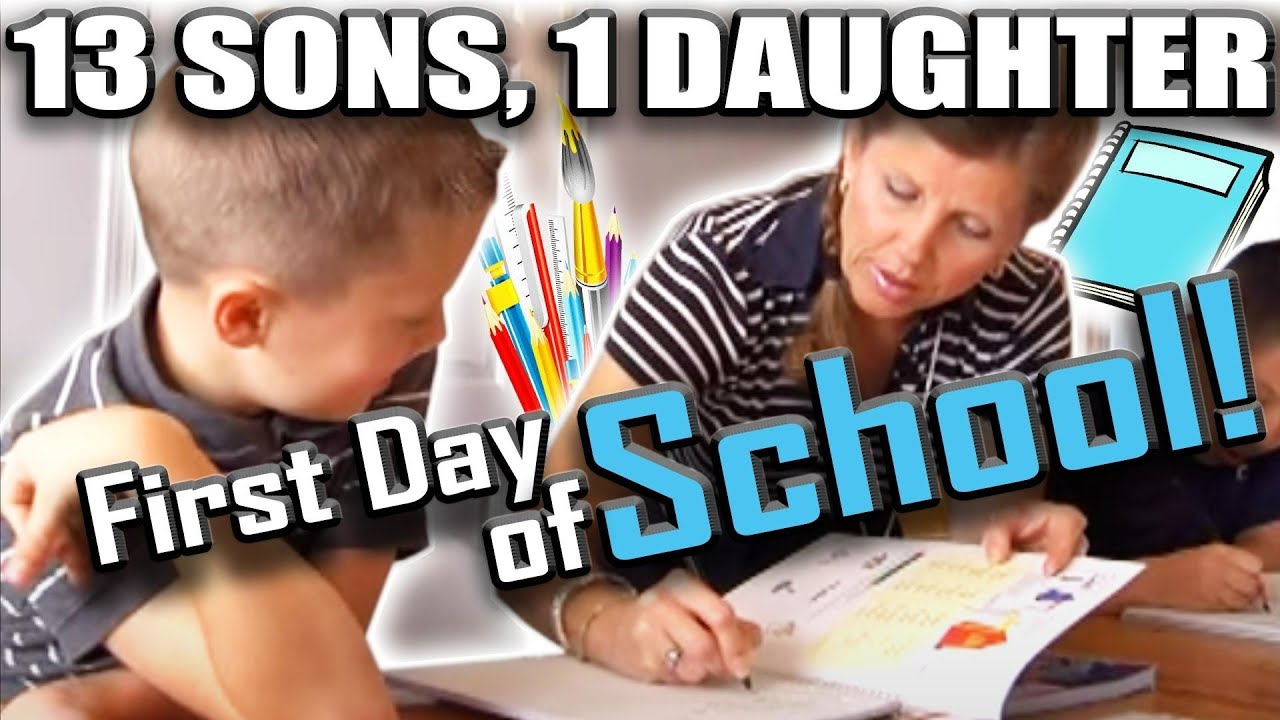 Back to School - Homeschooling in a Family of 14!