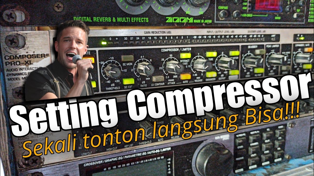 Setting Compressor Behringer Untuk Vokal Live (COMPOSER PRO-XL)