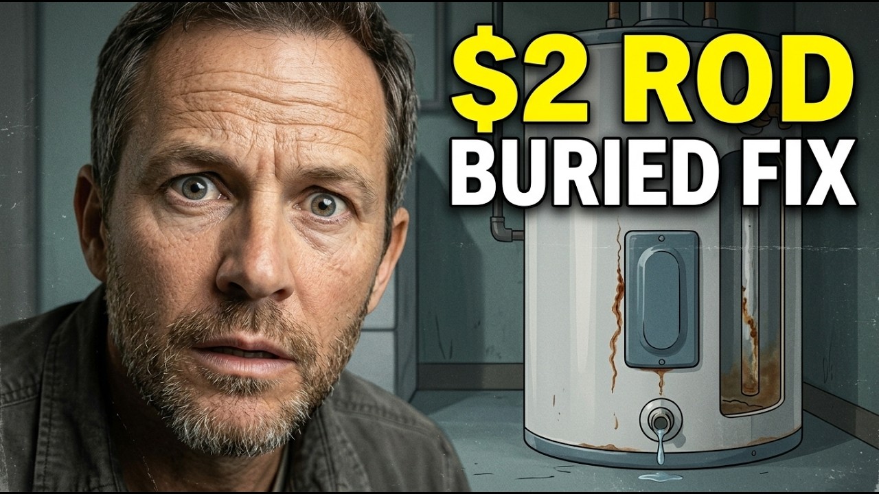 $2 Rod That Quietly Stops Water Heater Failure for Years — And Why Plumbers Rarely Lead With It