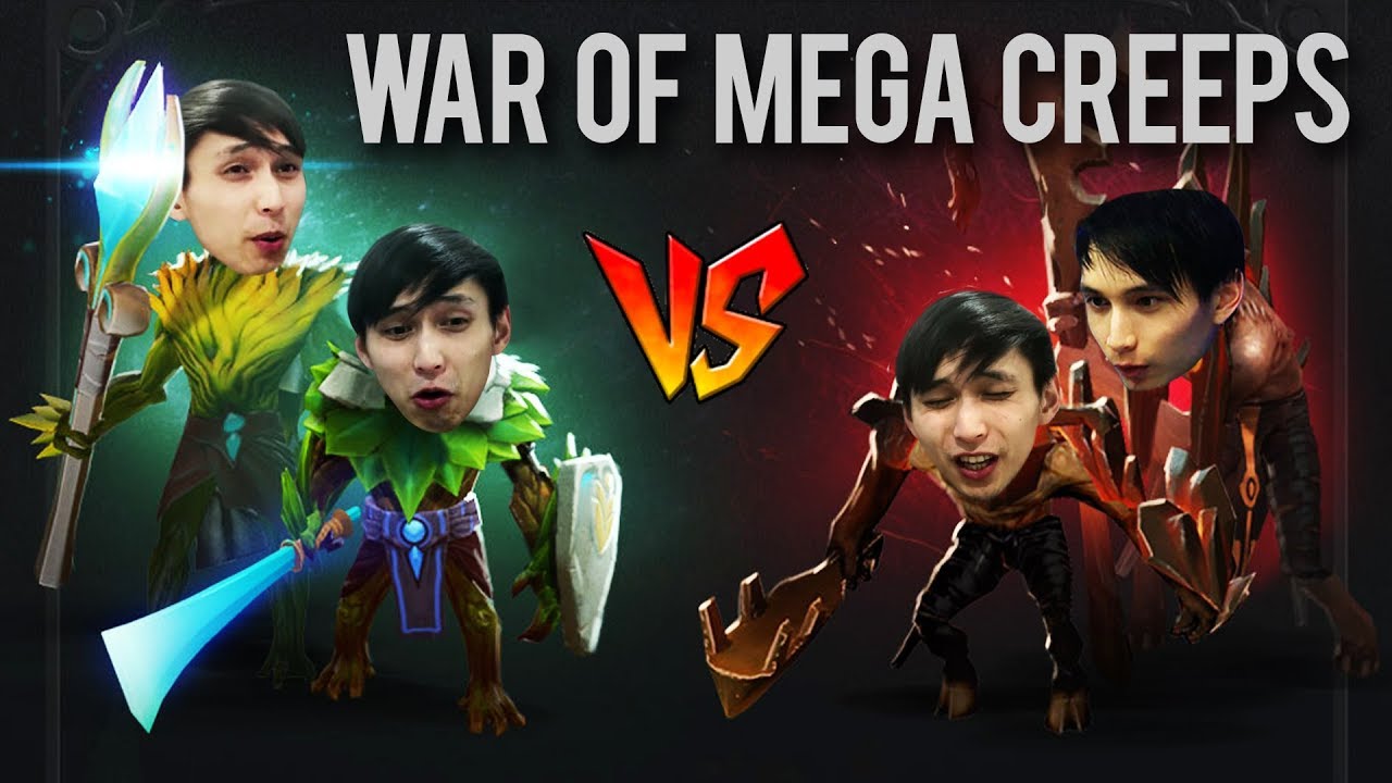 MEGA CREEPS VS MEGA CREEPS 83 MIN INTENSE GAME (SingSing Dota 2 Highlights #1037)
