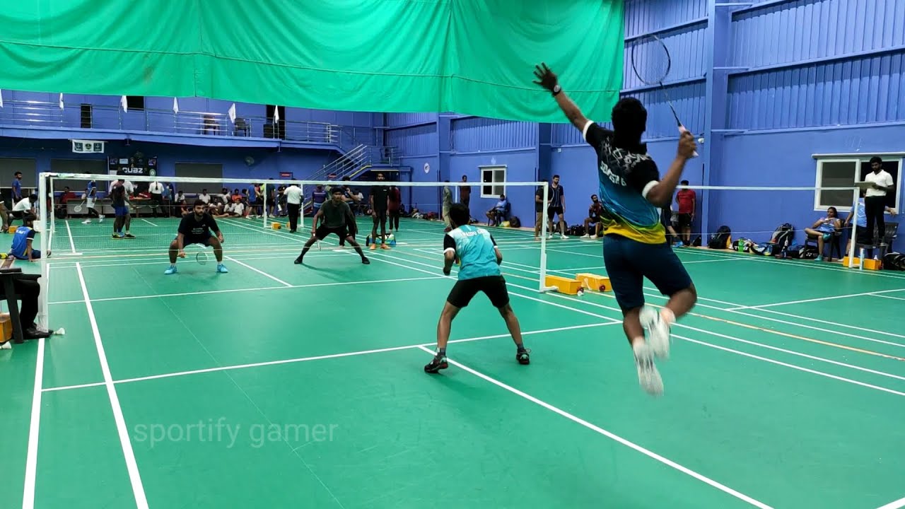 Sasank/Dheeraj vs Gk Naidu/Somesh - CUBZ Badminton Challange - N9 Sports Academy Tellapur