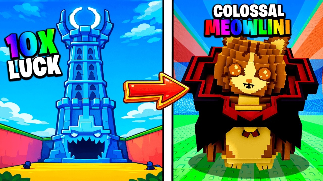 O VÍDEO SÓ ACABA QUANDO EU PEGAR O MELHOR DIVINO COLOSSAL NO FUJA DO TSUNAMI PARA BRAINROTS