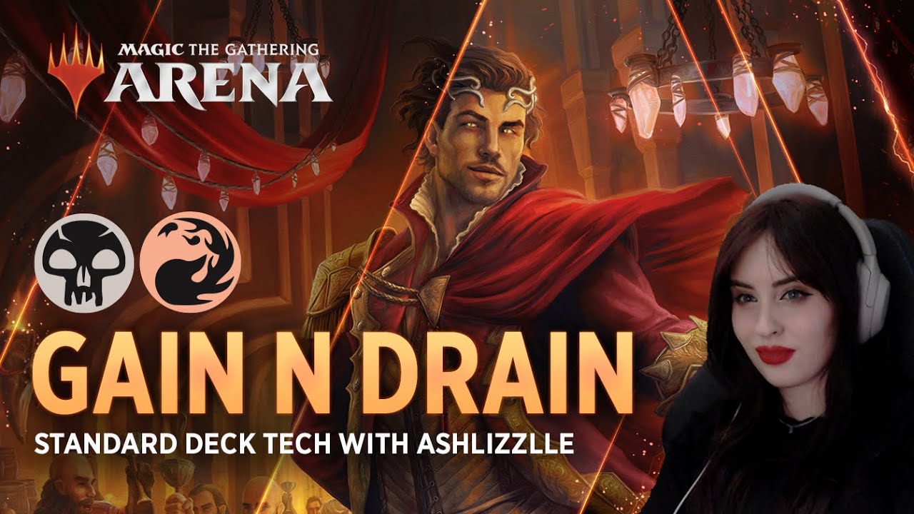 Gain N Drain - Bring the Pain! | Rakdos Deck Tech with Ashlizzlle | MTG Arena