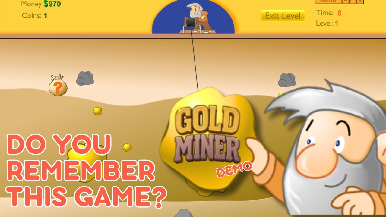 MY FAV CHILDHOOD GAME 💰 | Gold Miner: Classic Edition | Demo