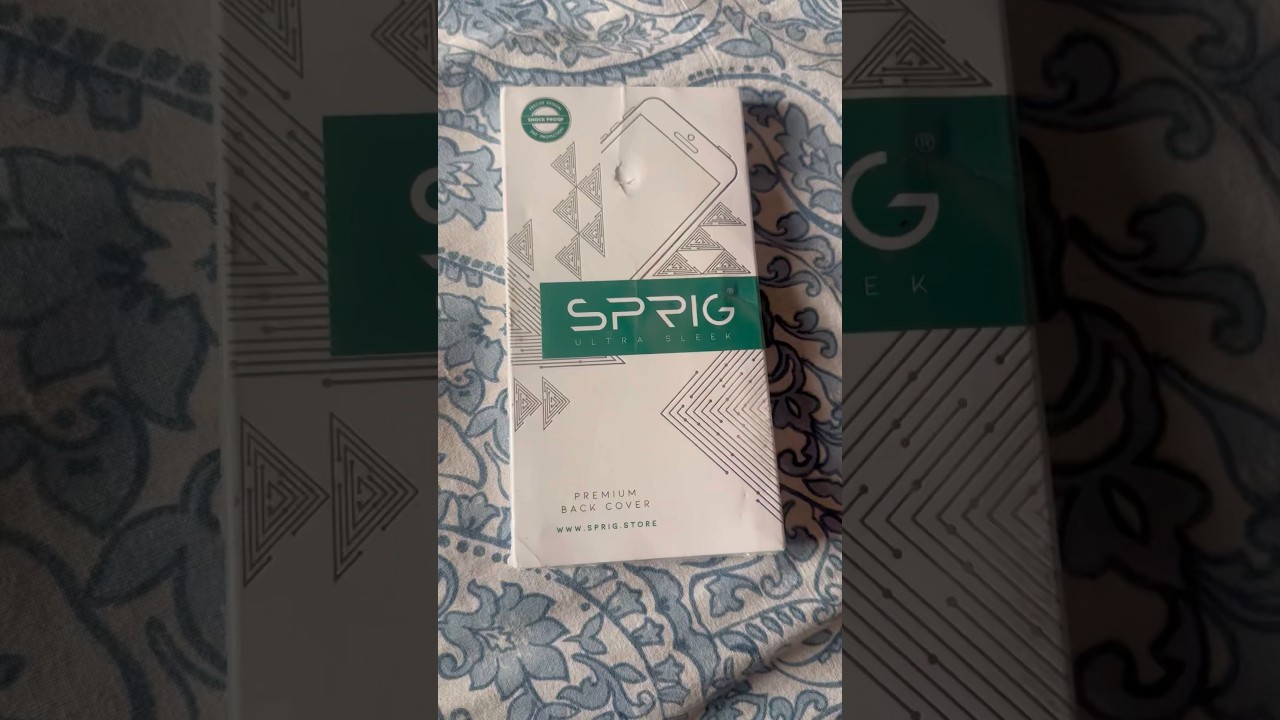 Sprig Oneplus Nord4/5 Mobile Back Case Quick Unboxing#oneplusnord4 #oneplusnord5