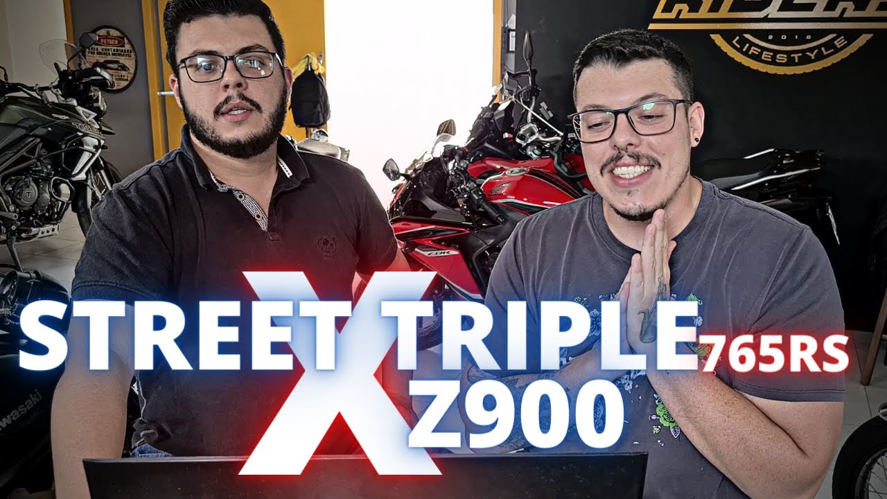 KAWASAKI Z900 X TRIUMPH ST 765RS