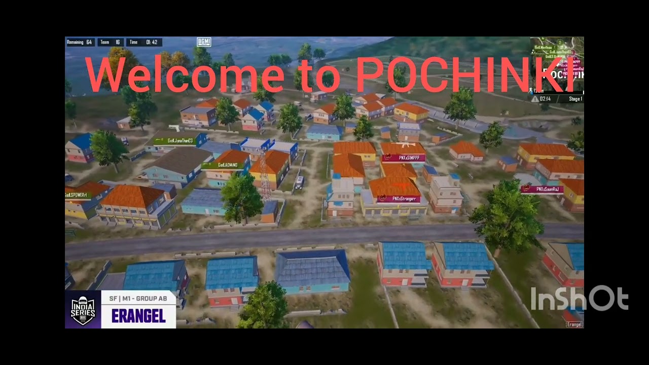 #GODLIKE VS #PHX  Welcome to Pochinki 💥💥💥💥💥💥