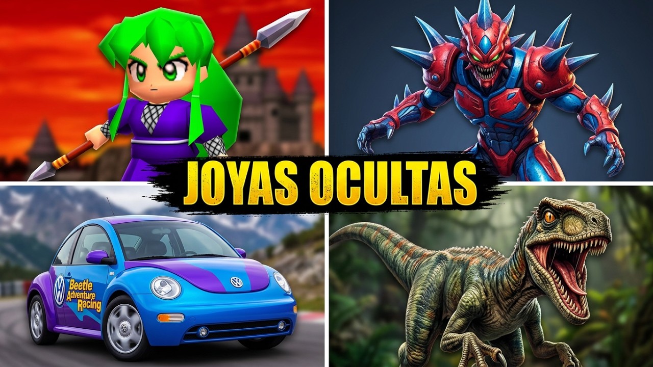 Estos Juegos de Nintendo 64 Fueron Increíbles… y Casi Nadie los Jugó