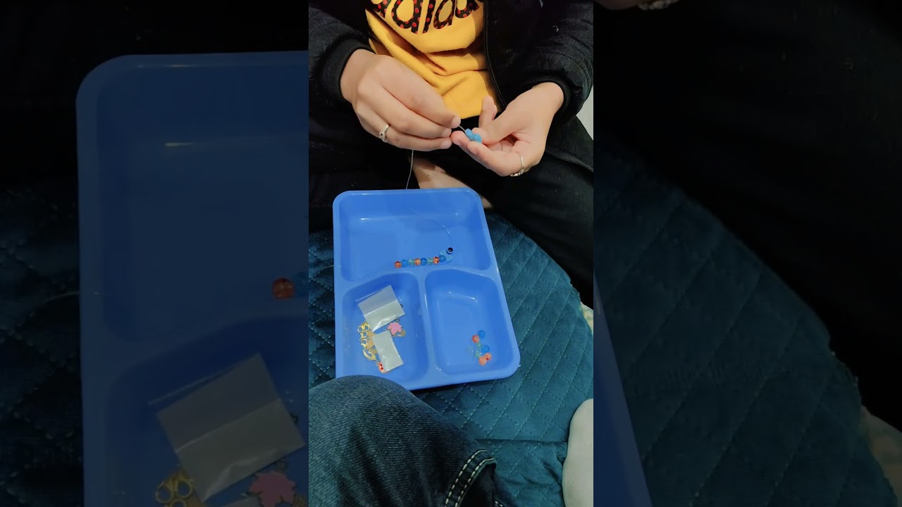 bracelet making for girls 🤗☺️ 