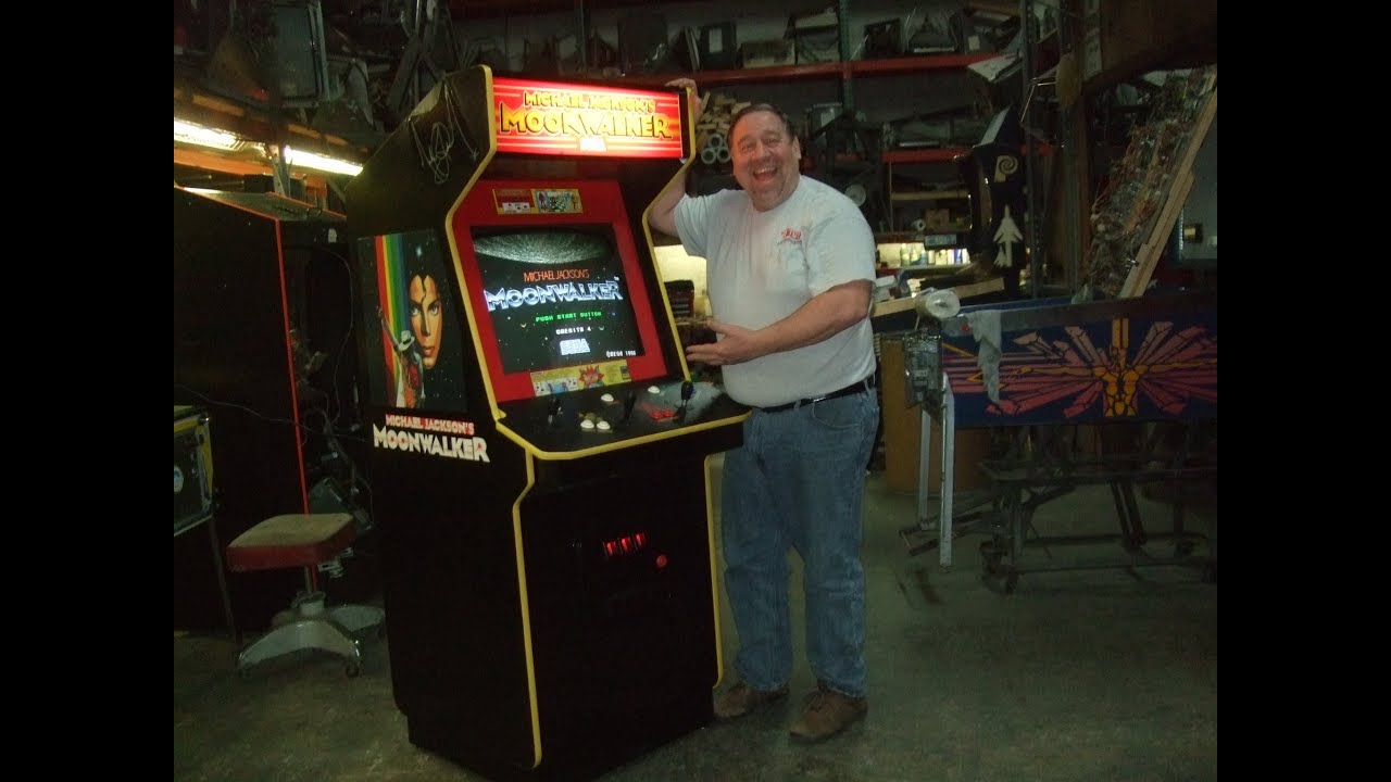 #494 Sega Michael Jackson MOONWALKER Arcade Video Game - Dedicated 3 Player! TNT Amusements