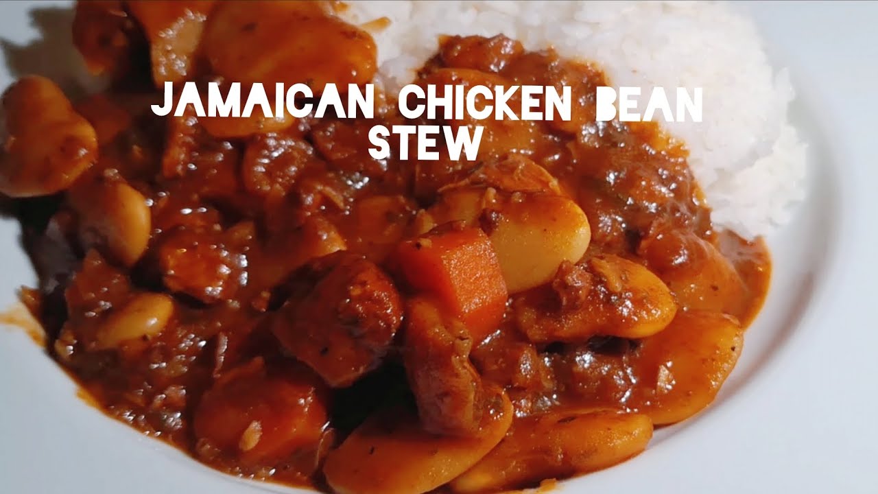 Jamaican Chicken & Beans Stew | Easy & Healthy Recipe |