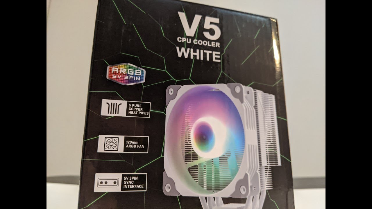 Vetroo V5 CPU Cooler in Dell XPS 8940