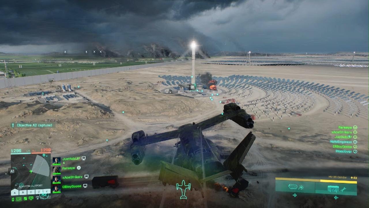 Battlefield 2042 Condor squad play |  PS5
