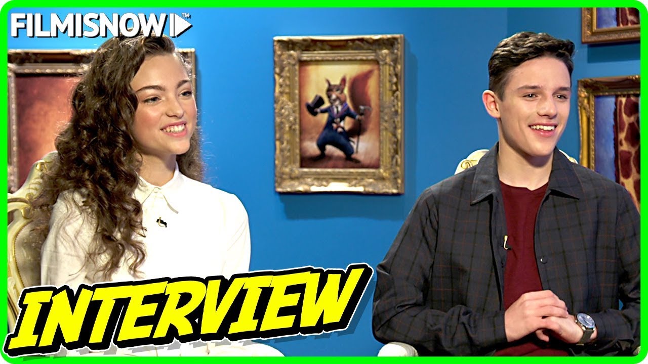 Harry Collett & Carmel Laniado Interview for DOLITTLE