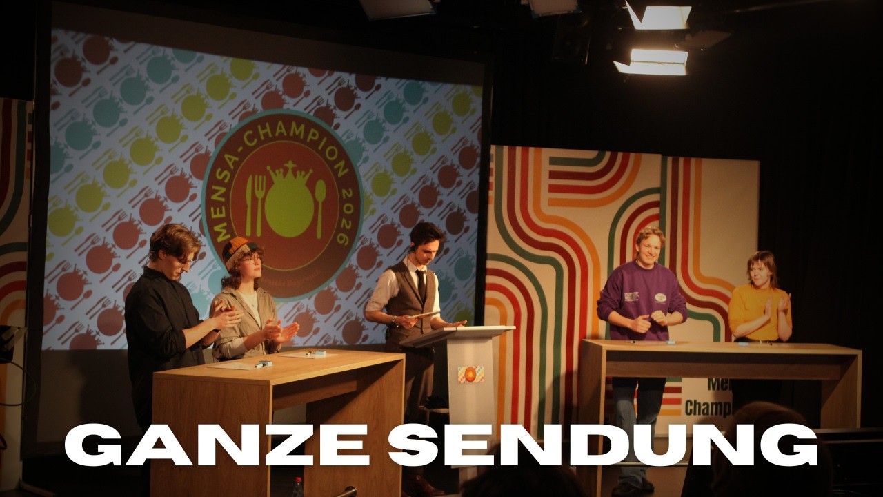 Wer wird Mensa-Champion 2026? Die erste Gameshow an der Universität Bayreuth