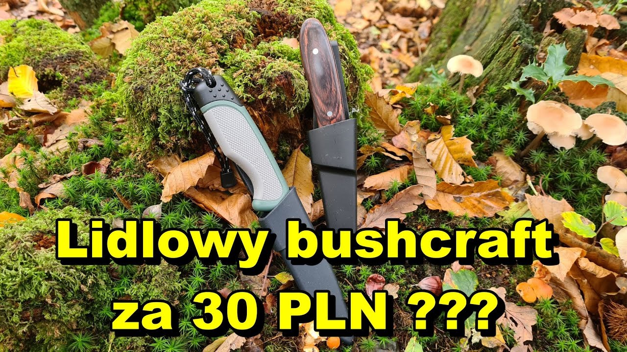 #LIDL - Noże Bushcraftowe !!!  Lidlaki sztuk dwie !!! #Survival #Bushcraft