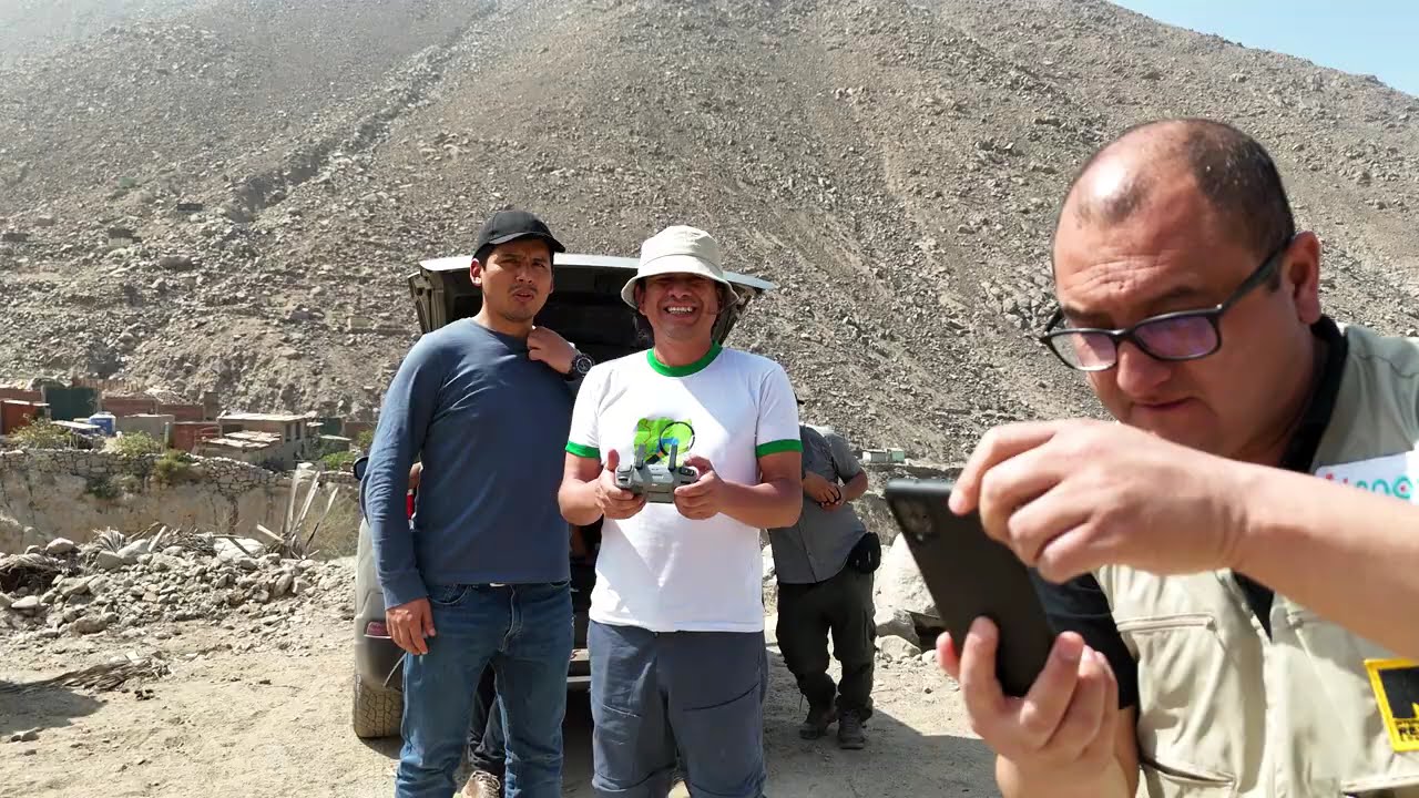 Vuelo drone sobre Quebrada Quirio