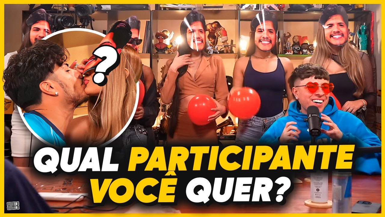 ESTOURE O BALÃO e ENCONTRE O AMOR às CEGAS - com MITICO