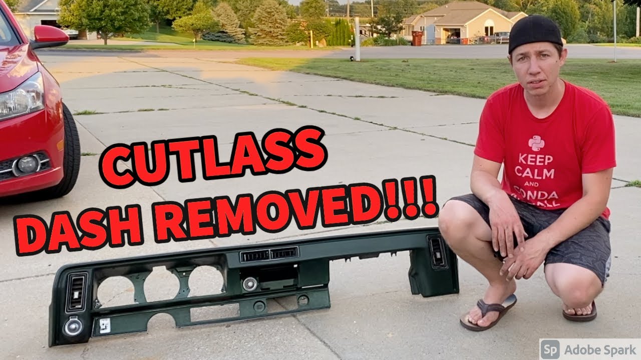 Rebuilding 1970 Cutlass Episode 9 - Dash Removal - How To