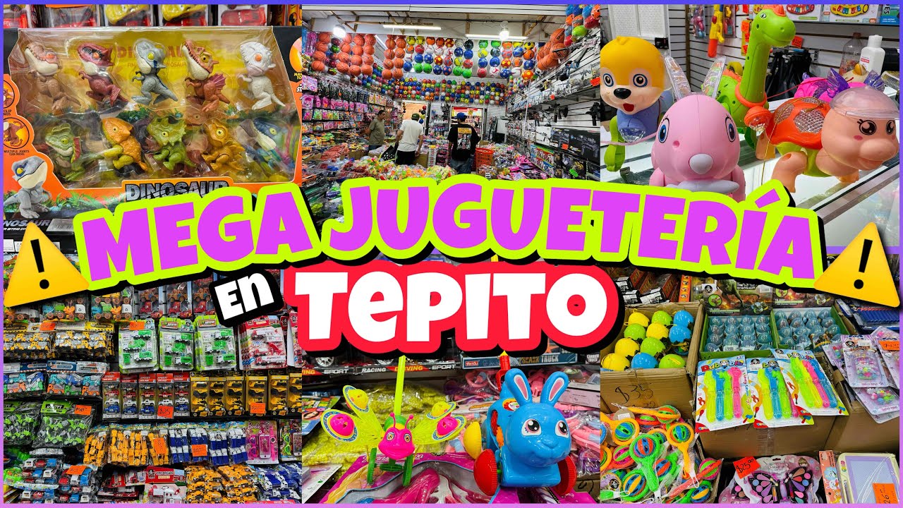 😱NUEVA MEGA JUGUETERÍA en TEPITO ¡PRECIOS BAJOS!🤑 PELOTAS, BURBUJAS, BLÍSTER / CENTRO CDMX