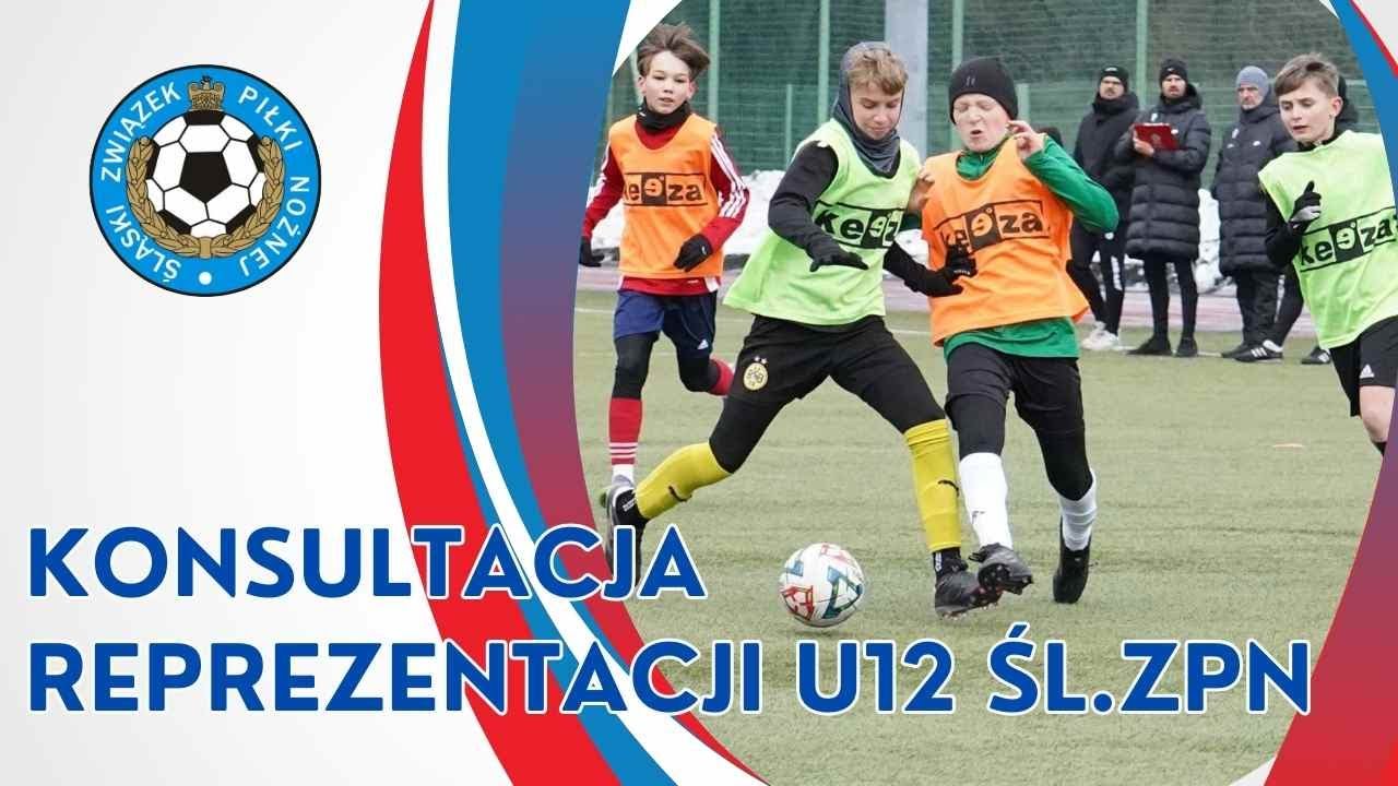 Konsultacja reprezentacji U12 Śląskiego ZPN