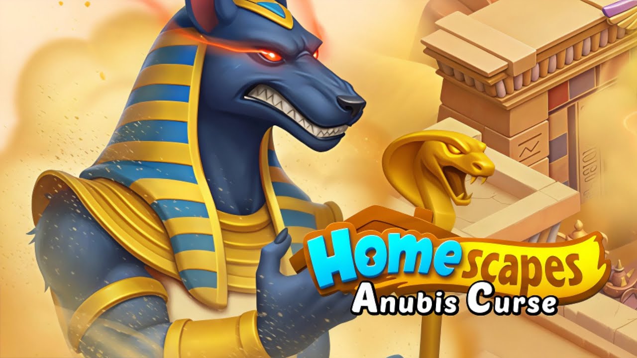 HOMESCAPES | The CURSE of ANUBIS | Gameplay Walkthrough
