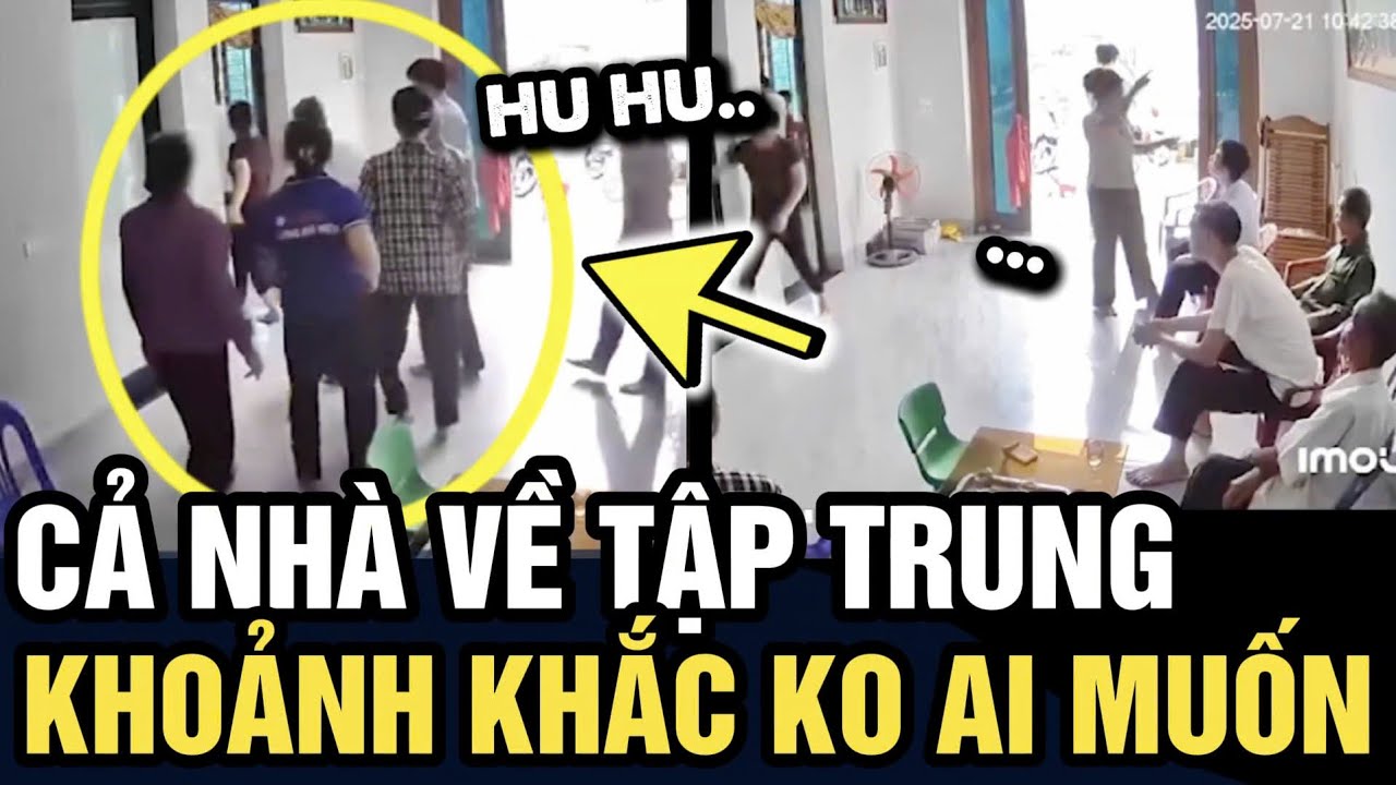 Xót xa khoảnh khắc CẢ NHÀ ĐOÀN TỤ, nhưng chuẩn bị cho khoảnh khắc KO AI MUỐN | Tin 3 Phút