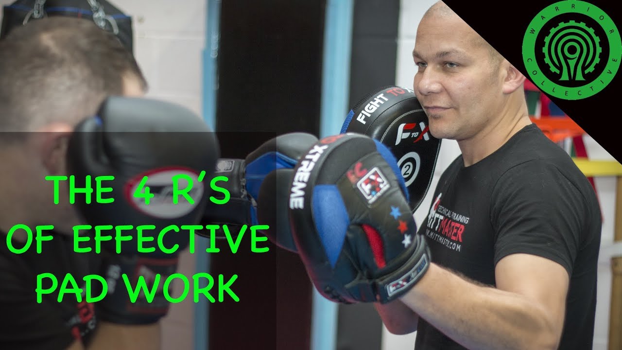 The 4 R's of Effective Pad Work for coaching Boxing in Martial Arts