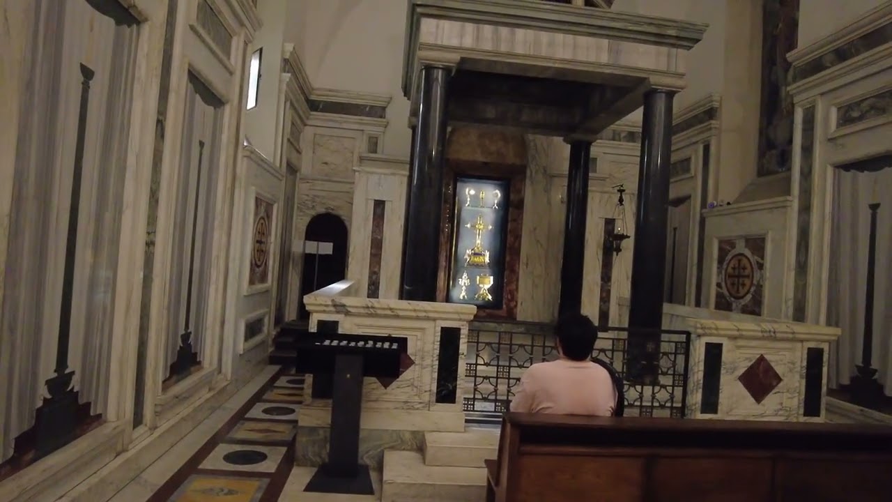 Basilica of the Holy Cross in Jerusalem - Basilica di Santa Croce in Gerusalemme - Rome Italy - ECTV