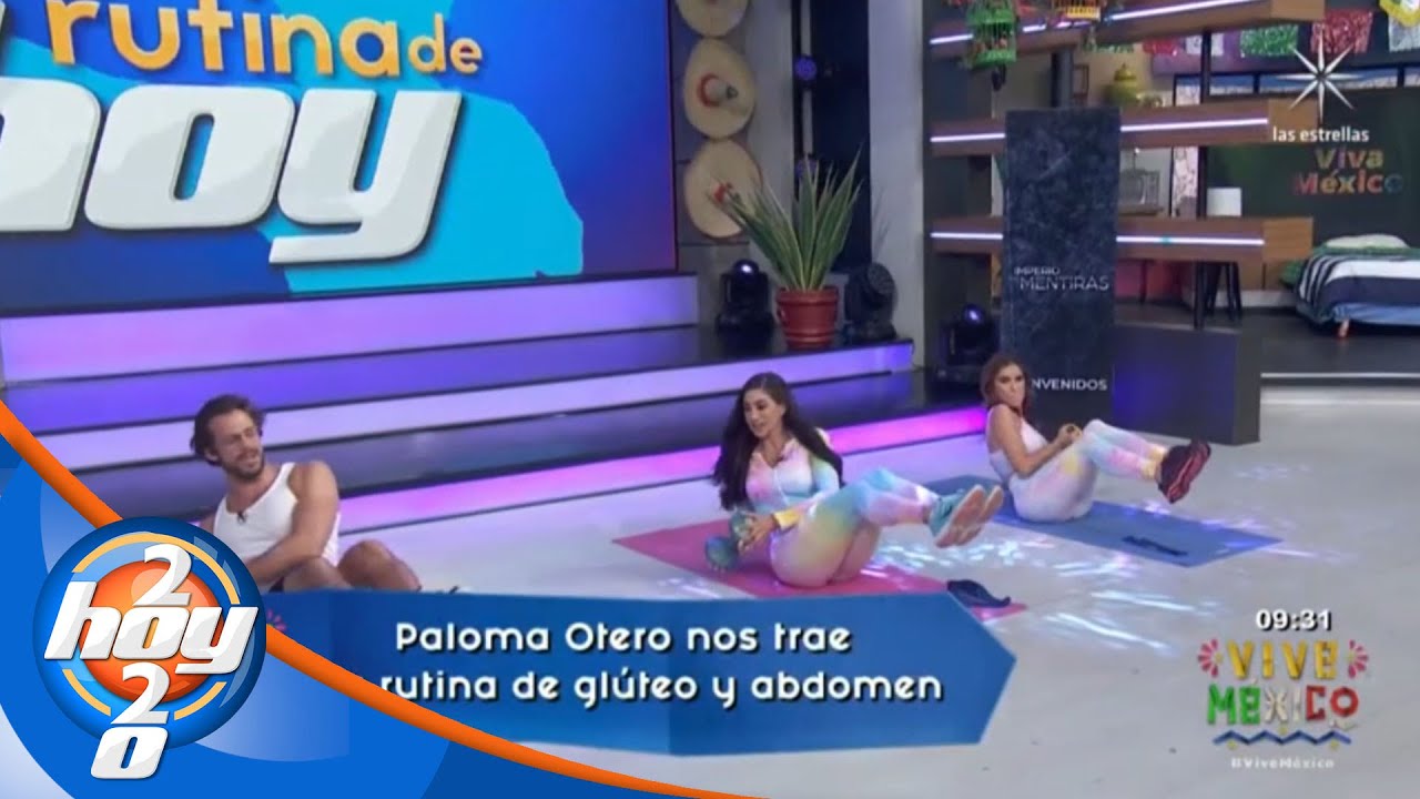 Rutina para trabajar gl&uacute;teo y abdomen | Rutina de HOY