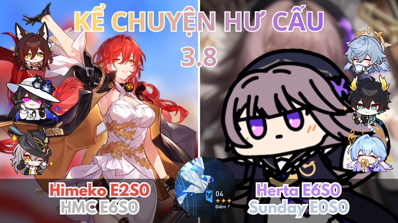 Kể Chuyện Hư Cấu 3.8 | Cú Pháp 4 | Himeko x HMC & Herta x Sunday | Honkai Star Rail 3.8
