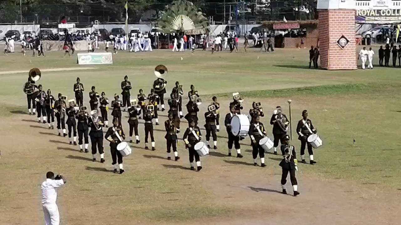 Royal College Senior Cadet Band Display in Royal College Senior Sports Meet 2020